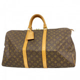 【6gd5271】ルイヴィトン ボストンバッグ モノグラム キーポル50 M41426 ブラウン【中古】メンズ レディース ユニセックス