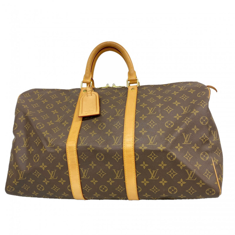 【6gd5271】ルイヴィトン ボストンバッグ モノグラム キーポル50 M41426 ブラウン【中古】メンズ レディース ユニセックス