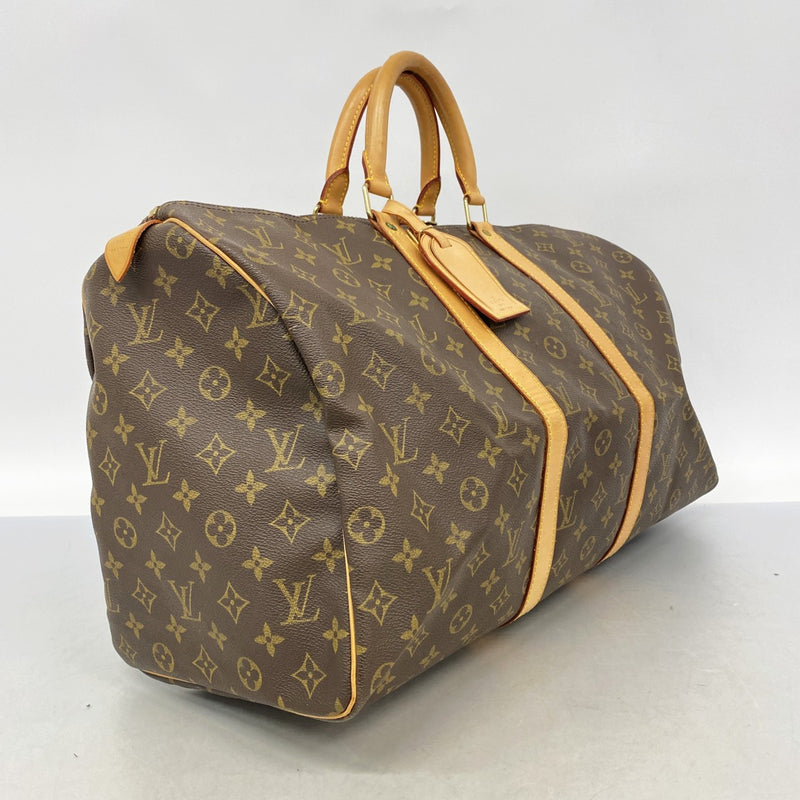 【6gd5271】ルイヴィトン ボストンバッグ モノグラム キーポル50 M41426 ブラウン【中古】メンズ レディース ユニセックス