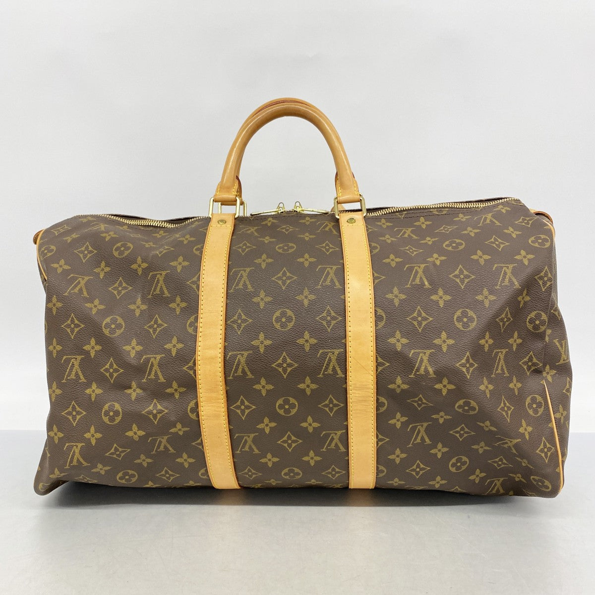 【6gd5271】ルイヴィトン ボストンバッグ モノグラム キーポル50 M41426 ブラウン【中古】メンズ レディース ユニセックス