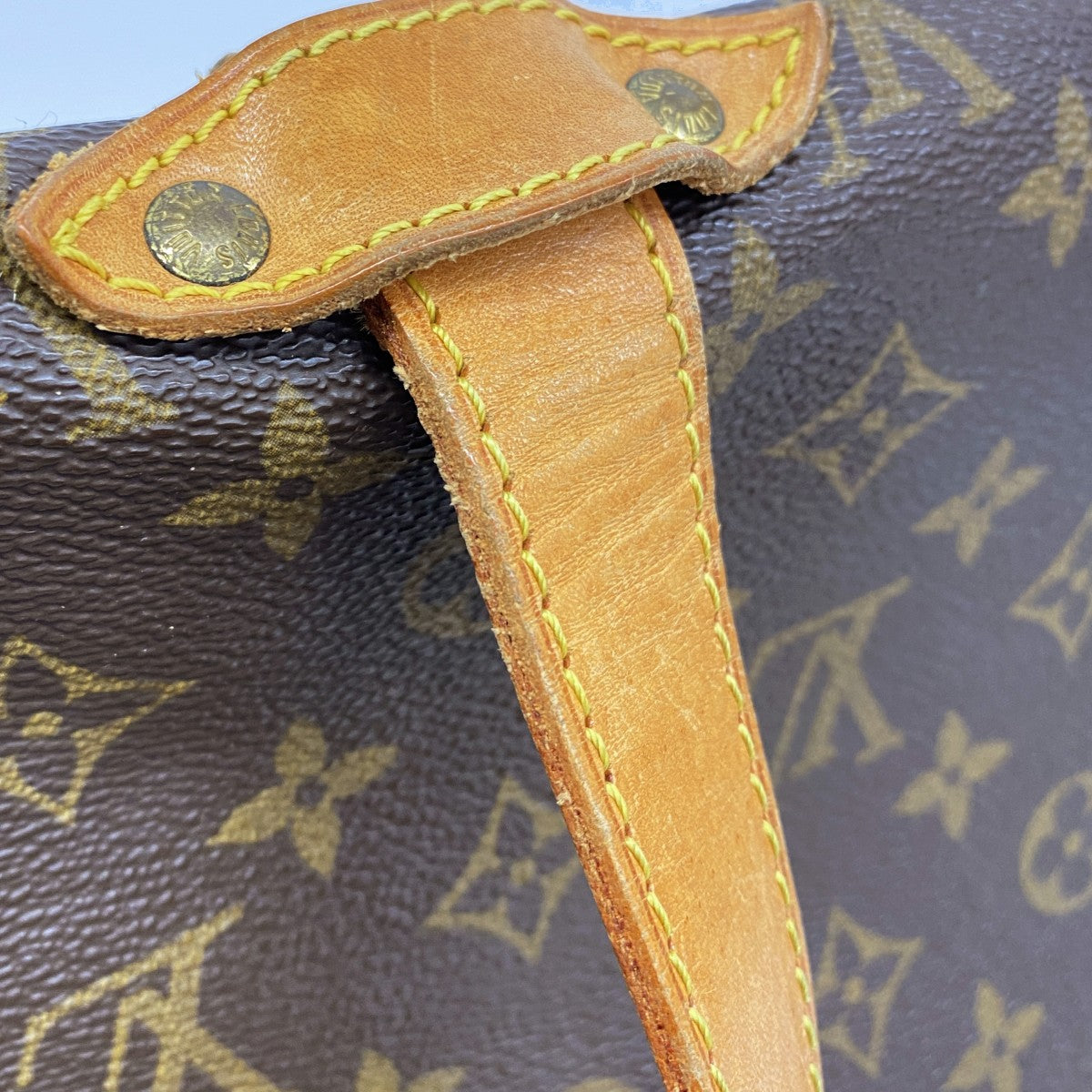 【6gd5273】ルイヴィトン ショルダーバッグ モノグラム ソミュール35 M42254 ブラウン【中古】レディース