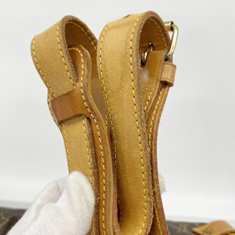 【6gd5273】ルイヴィトン ショルダーバッグ モノグラム ソミュール35 M42254 ブラウン【中古】レディース
