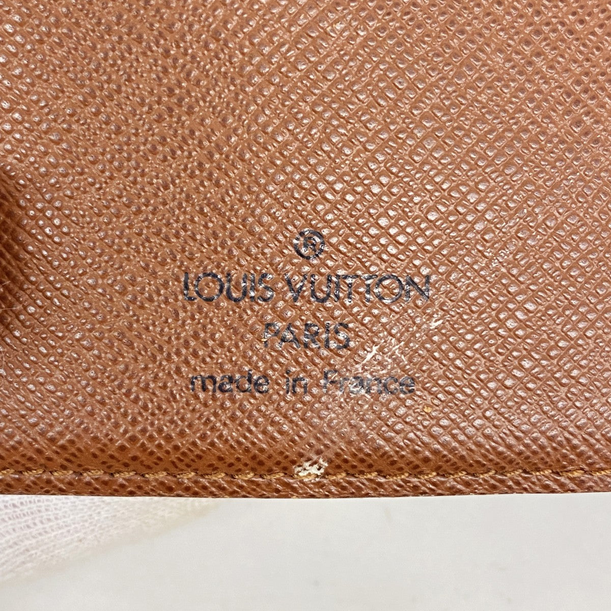 【6gd5274】ルイヴィトン 財布 モノグラム ポルトパピエジップ M61207 ブラウン【中古】レディース