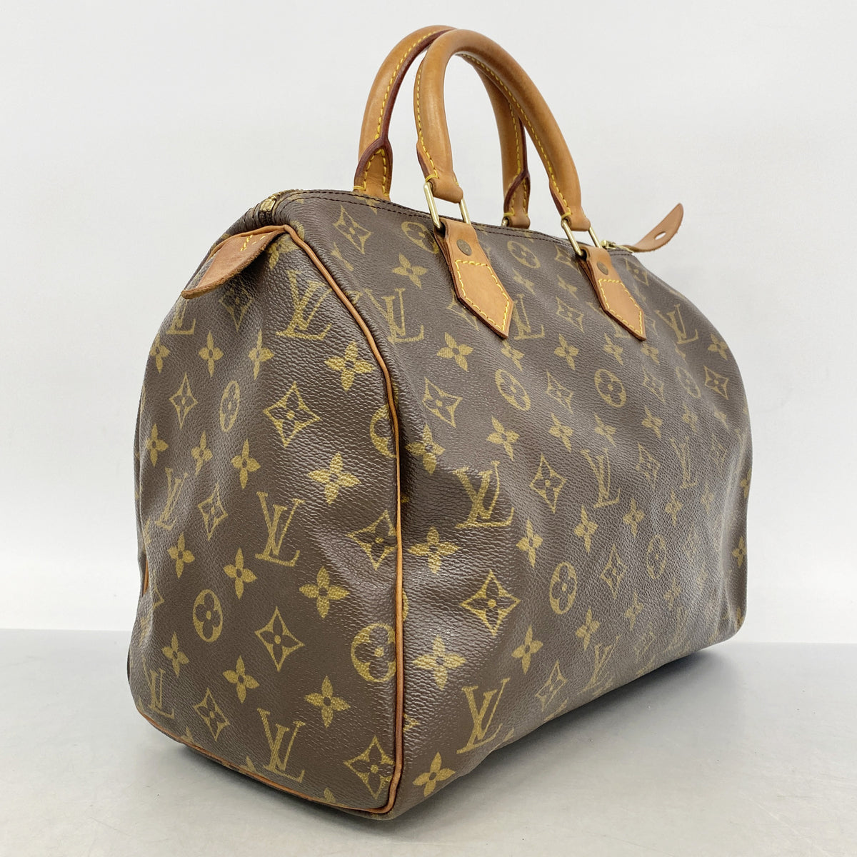 【6gd5276】ルイヴィトン ハンドバッグ モノグラム スピーディ30 M41108 ブラウン【中古】レディース