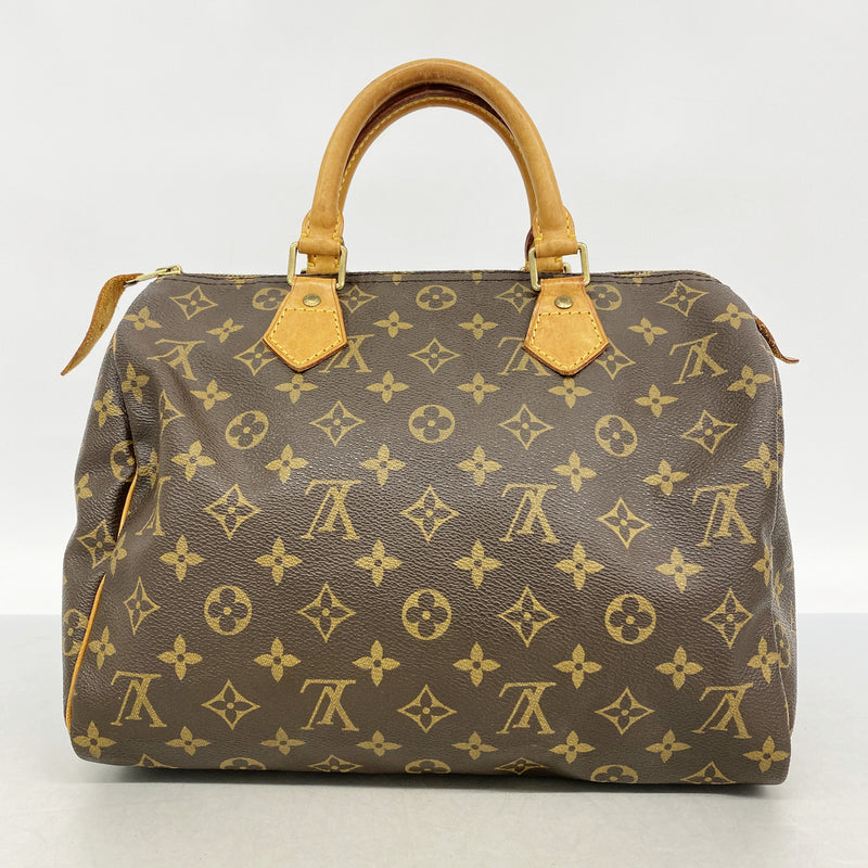 【6gd5277】ルイヴィトン ハンドバッグ モノグラム スピーディ30 M41108 ブラウン【中古】レディース