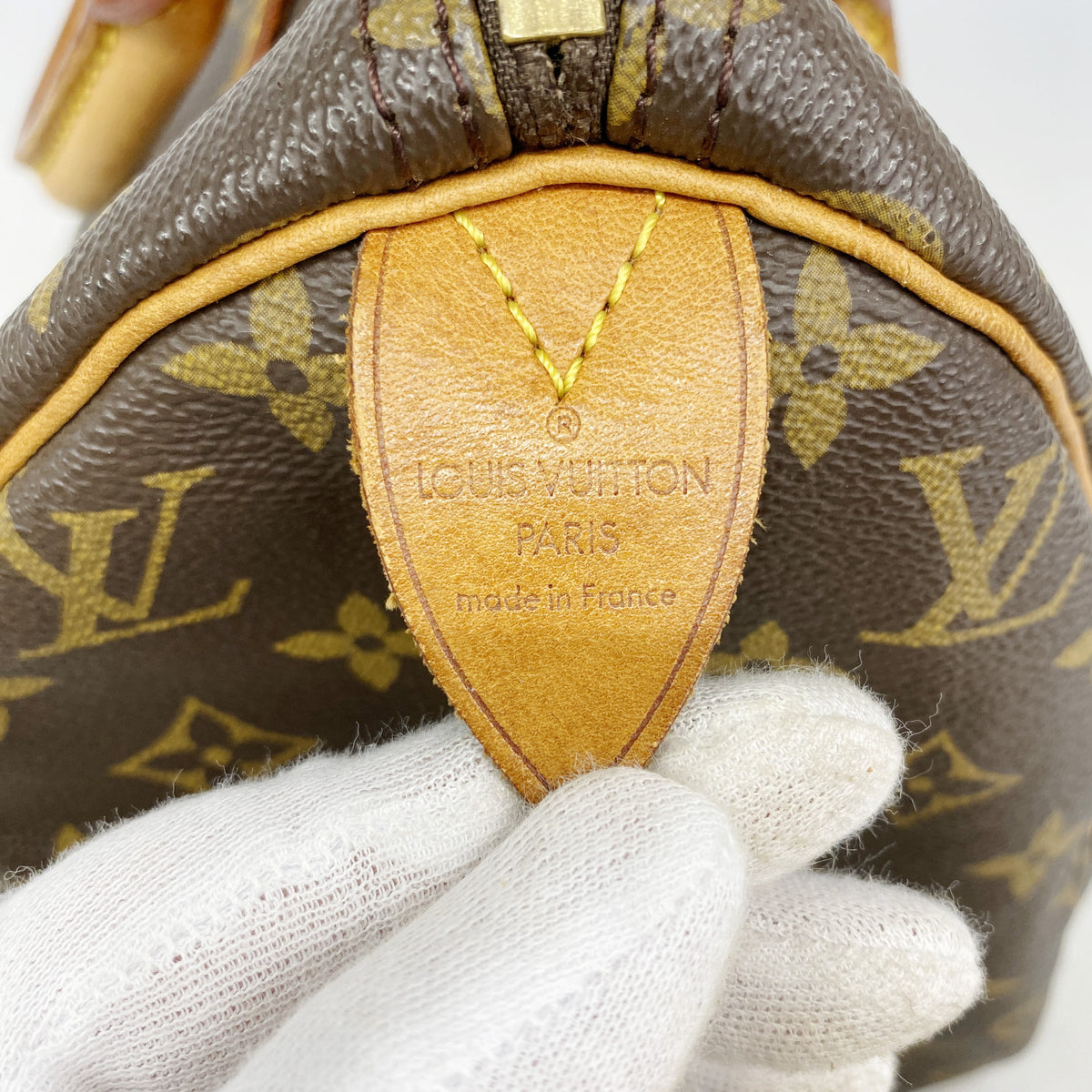 【6gd5277】ルイヴィトン ハンドバッグ モノグラム スピーディ30 M41108 ブラウン【中古】レディース