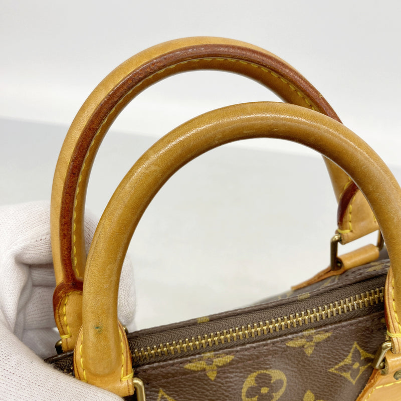 【6gd5278】ルイヴィトン ハンドバッグ モノグラム スピーディ30 M41108 ブラウン【中古】レディース