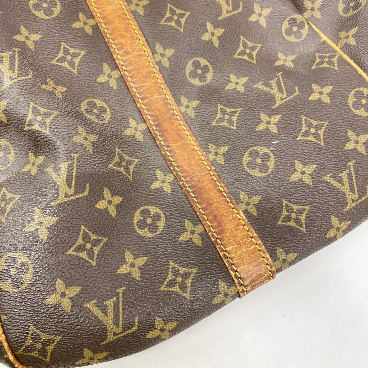 【6gd5279】ルイヴィトン ボストンバッグ モノグラム キーポルバンドリエール60 M41412 ブラウン【中古】メンズ レディース ユニセックス