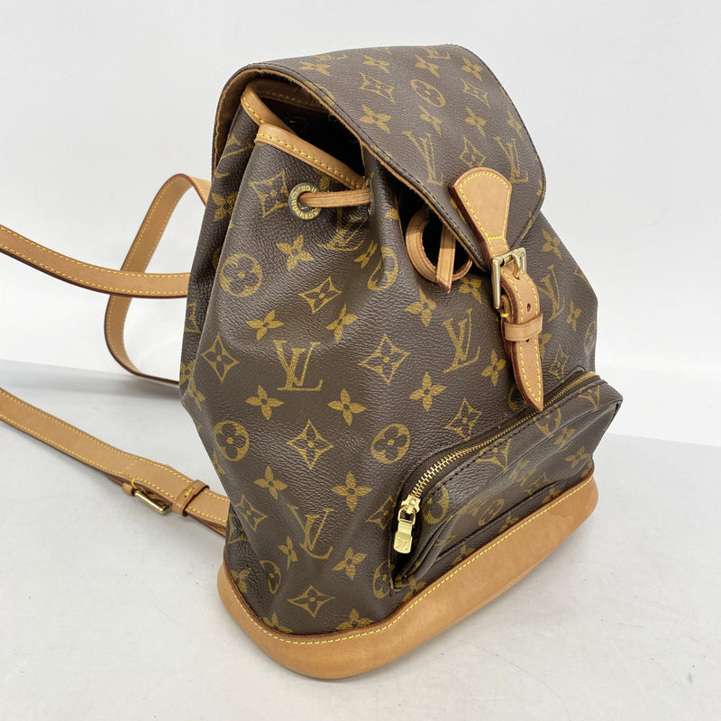 【6gd5280】ルイヴィトン リュック・デイパック モノグラム モンスリMM M51136 ブラウン【中古】レディース