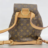 【6gd5280】ルイヴィトン リュック・デイパック モノグラム モンスリMM M51136 ブラウン【中古】レディース