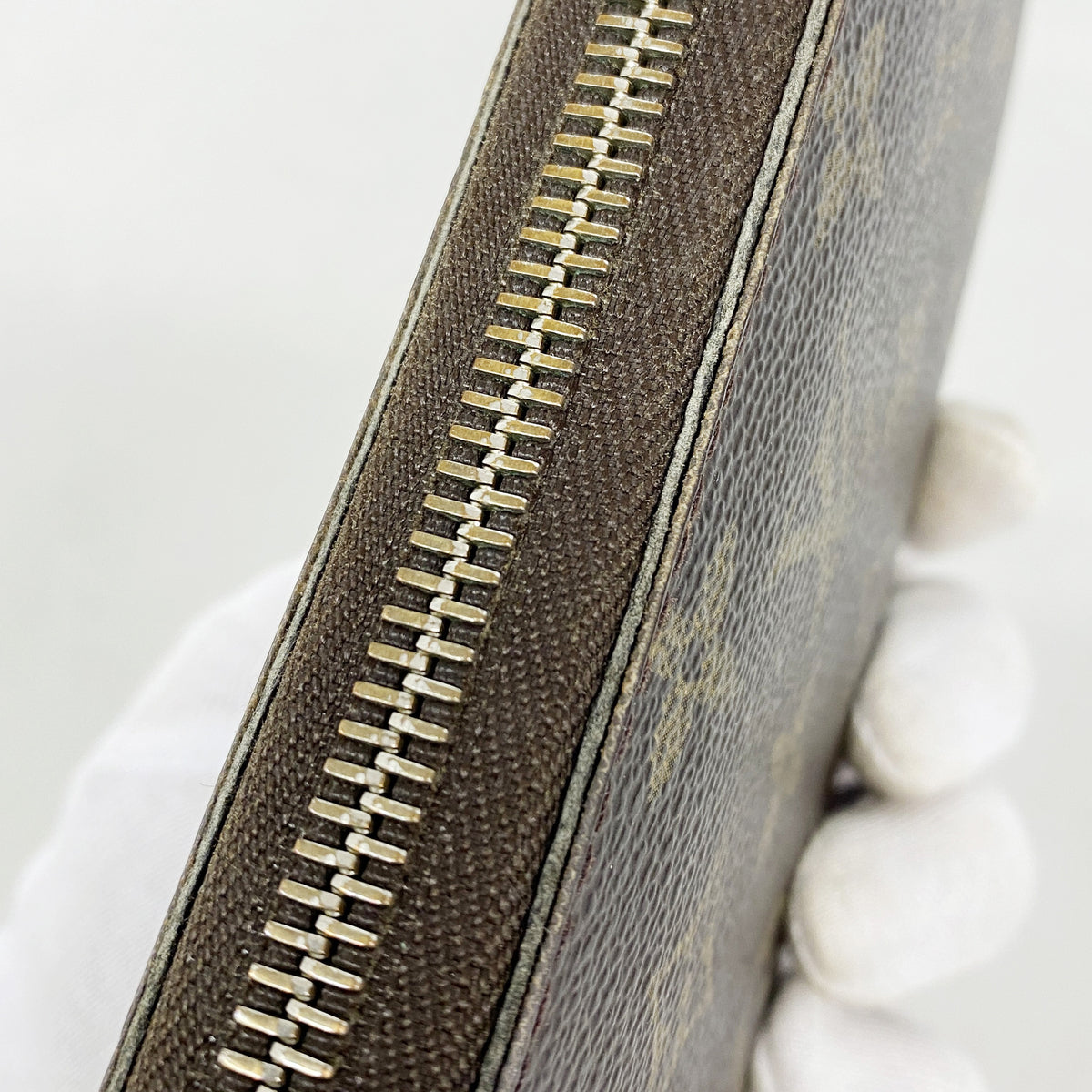 【6gd5283】ルイヴィトン 長財布 モノグラム ジッピーウォレット M60017 ブラウン【中古】メンズ レディース ユニセックス