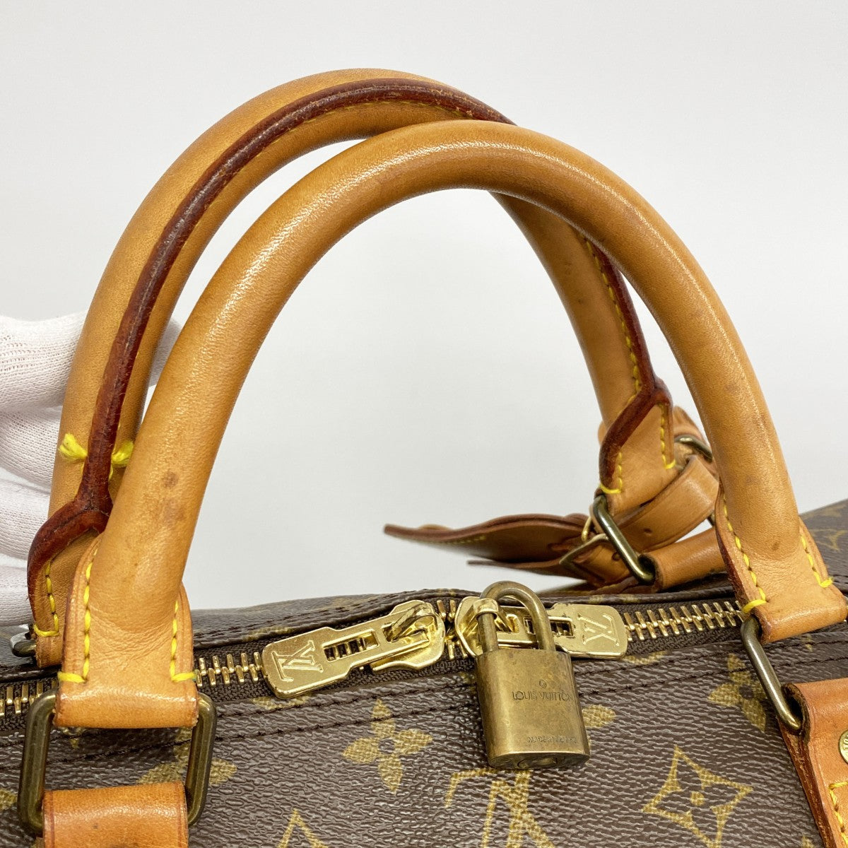 【6gd5285】ルイヴィトン ボストンバッグ モノグラム キーポルバンドリエール60 M41412 ブラウン【中古】メンズ レディース ユニセックス