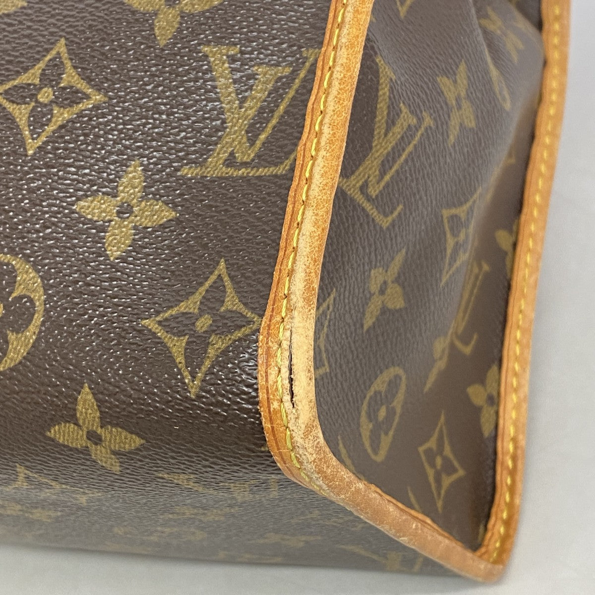 【6gd5286】ルイヴィトン トートバッグ モノグラム ポパンクールオ M40007 ブラウン【中古】レディース