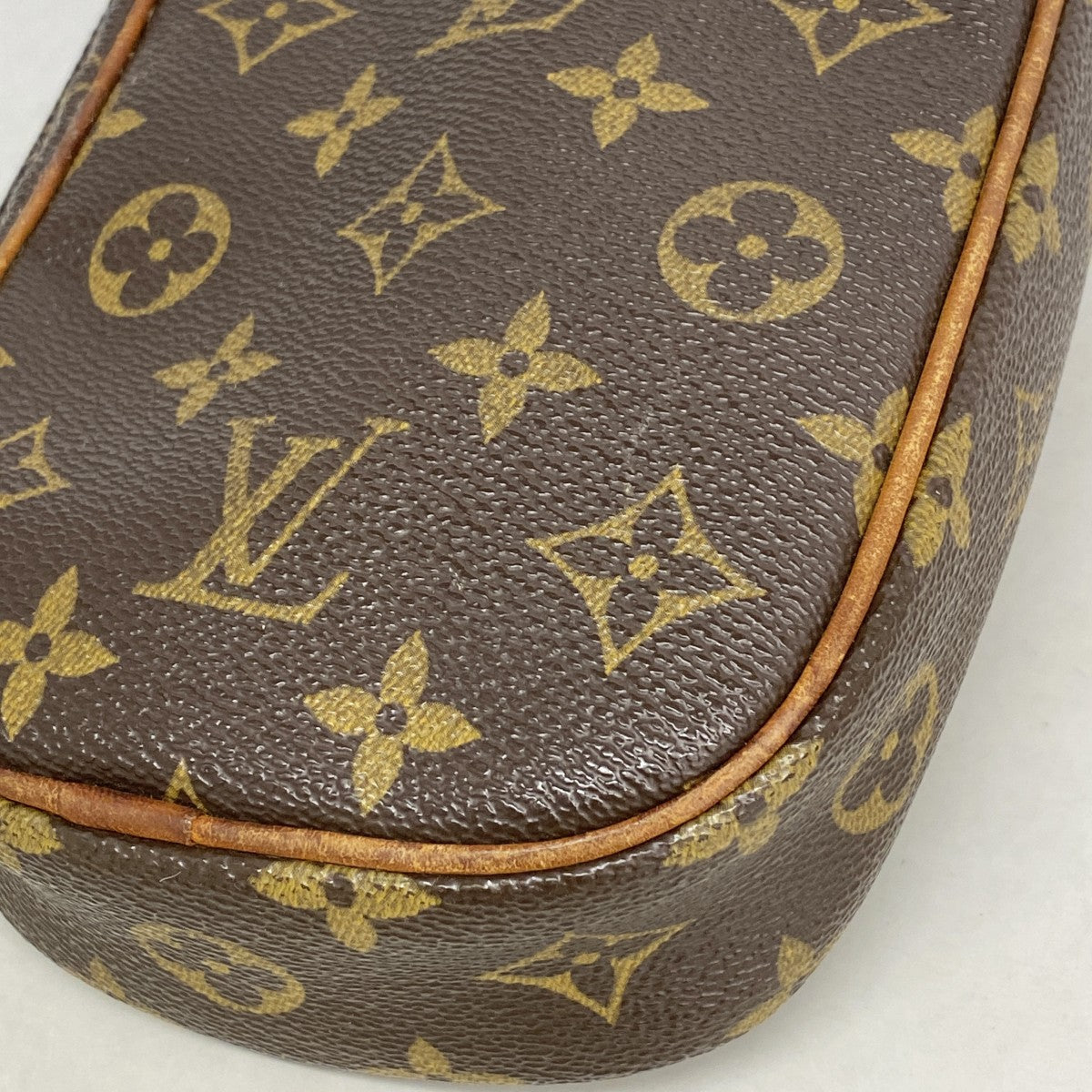 【6gd5289】ルイヴィトン ボディバッグ モノグラム ポシェットガンジュ M51870 ブラウン【中古】メンズ