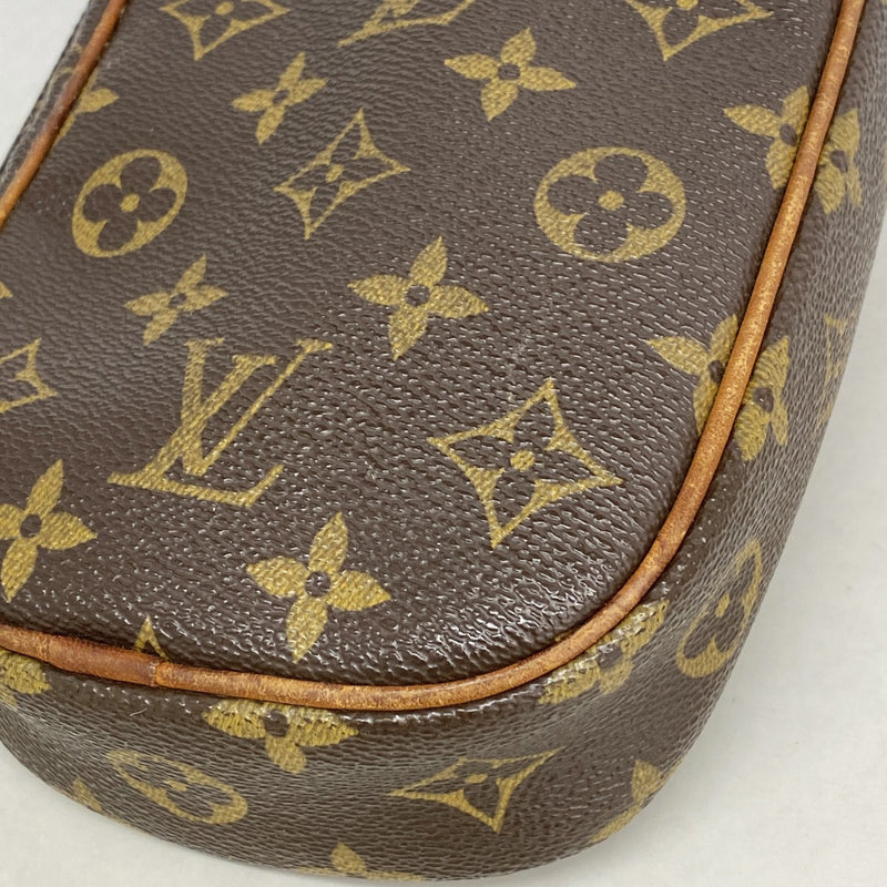 【6gd5289】ルイヴィトン ボディバッグ モノグラム ポシェットガンジュ M51870 ブラウン【中古】メンズ