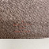 【6gd5294】ルイヴィトン 財布 ダミエ ポルトフォイユヴィエノワ N61674 エベヌ【中古】レディース
