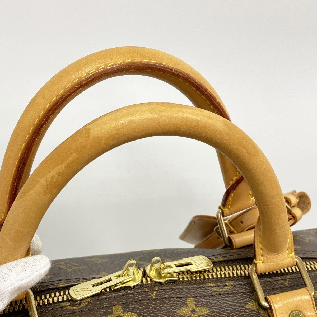 【6gd5295】ルイヴィトン ボストンバッグ モノグラム キーポルバンドリエール60 M41412 ブラウン【中古】メンズ レディース ユニセックス
