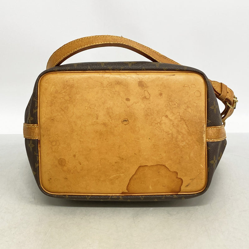 【6gd5297】ルイヴィトン ショルダーバッグ モノグラム プチノエ M42226 ブラウン【中古】レディース