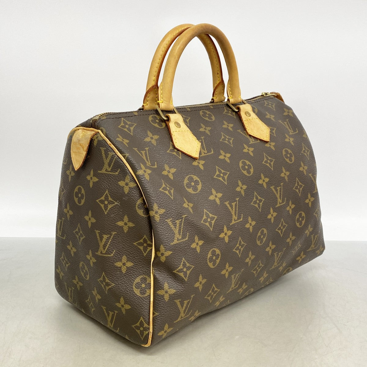 【6gd5302】ルイヴィトン ハンドバッグ モノグラム スピーディ30 M41108 ブラウン【中古】レディース