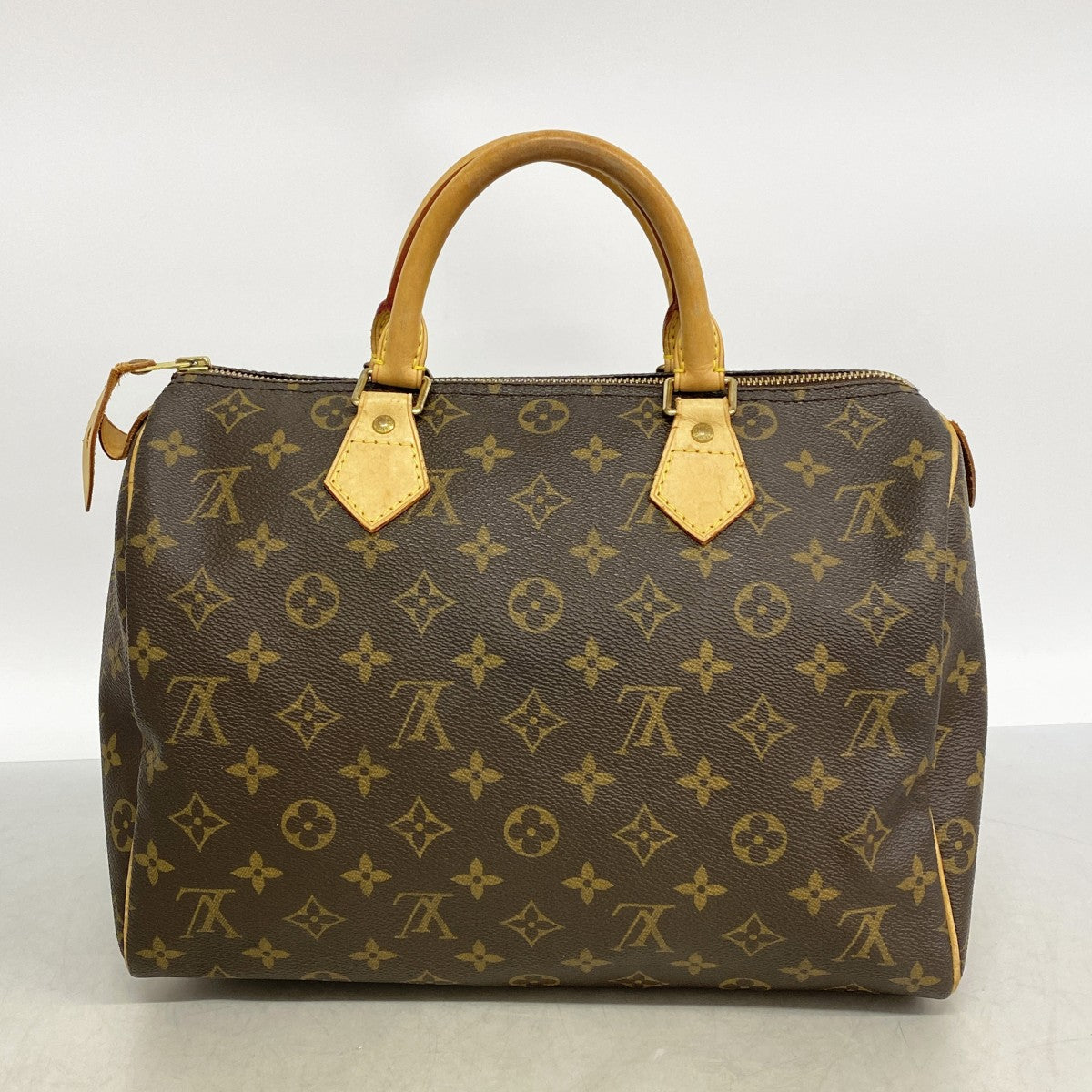 【6gd5302】ルイヴィトン ハンドバッグ モノグラム スピーディ30 M41108 ブラウン【中古】レディース