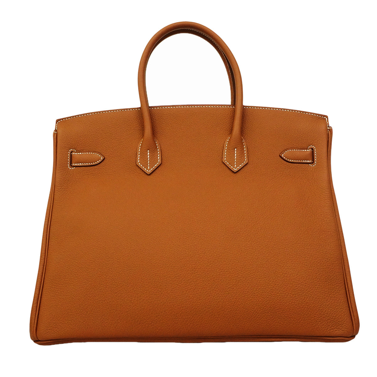 【6gd5306-g】エルメス ハンドバッグ バーキン35 トゴ ゴールド ゴールド金具 K刻印【中古】レディース
