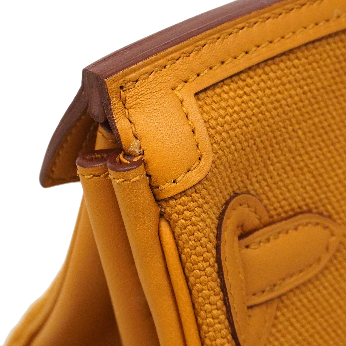 【6gd5307-g】エルメス ハンドバッグ バーキン25カーゴ スイフト トワルゴエラン セサミ シルバー金具 Z刻印【中古】レディース