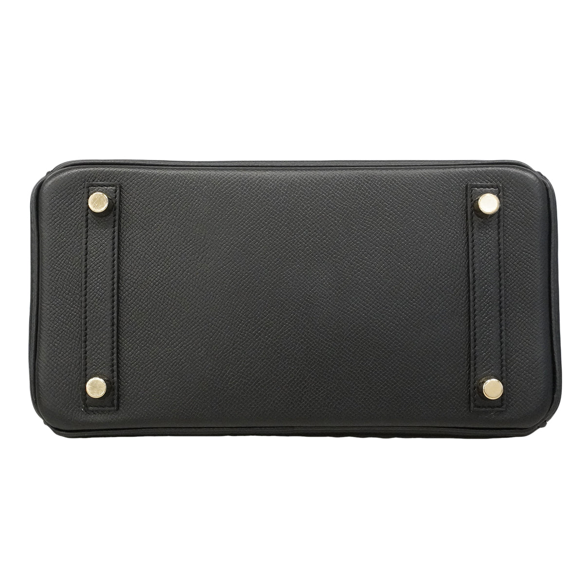 【6gd5308-g】エルメス ハンドバッグ バーキン25 ヴォーエプソン ブラック ゴールド金具 □N刻印【中古】レディース