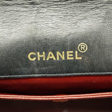 【6gd5311】シャネル ショルダーバッグ マトラッセ チェーンショルダー ラムスキン ブラック ゴールド金具【中古】レディース
