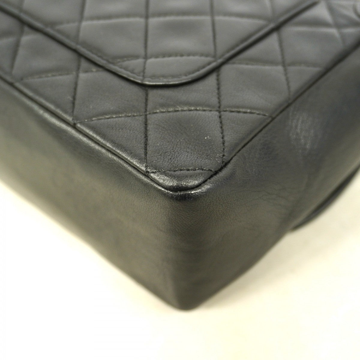【6gd5311】シャネル ショルダーバッグ マトラッセ チェーンショルダー ラムスキン ブラック ゴールド金具【中古】レディース