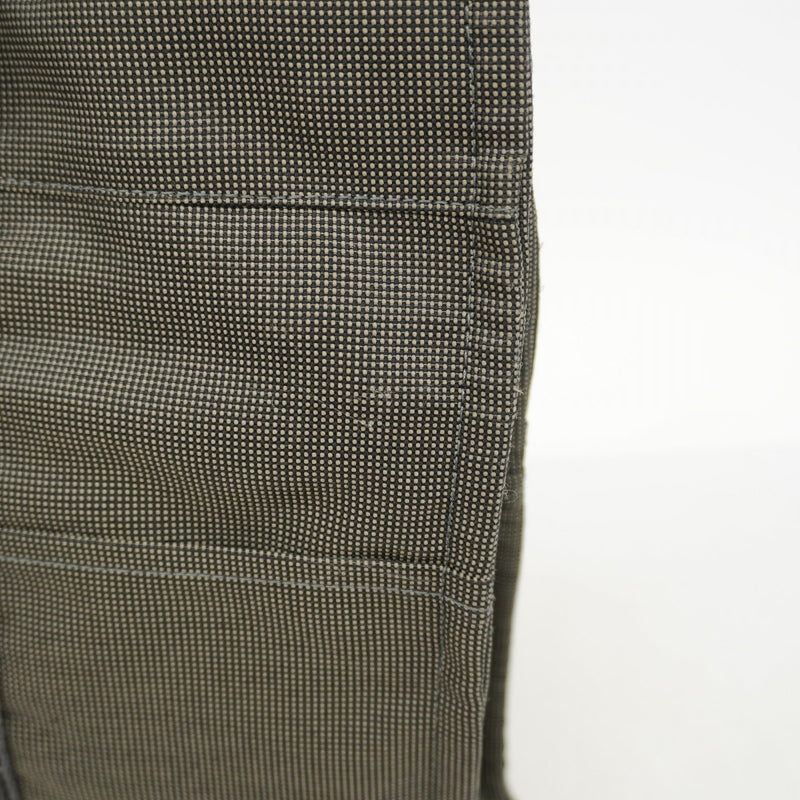 【6gd5315】エルメス トートバッグ エールラインMM キャンバス グレー シルバー金具【中古】メンズ レディース ユニセックス