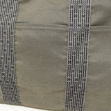 【6gd5315】エルメス トートバッグ エールラインMM キャンバス グレー シルバー金具【中古】メンズ レディース ユニセックス