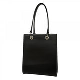 【6gd5317】カルティエ ショルダーバッグ パンテール レザー ブラック シルバー金具【中古】レディース