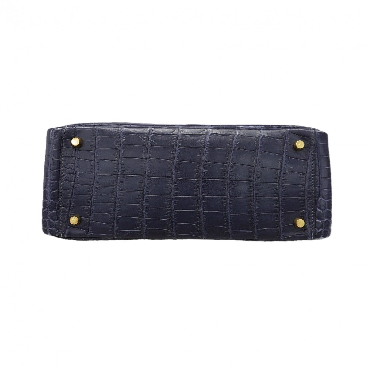 【6gd5324】エルメス トートバッグ LAトート ニロティカスマット ブルーアビス ゴールド金具 □F刻印【中古】レディース