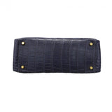 【6gd5324】エルメス トートバッグ LAトート ニロティカスマット ブルーアビス ゴールド金具 □F刻印【中古】レディース