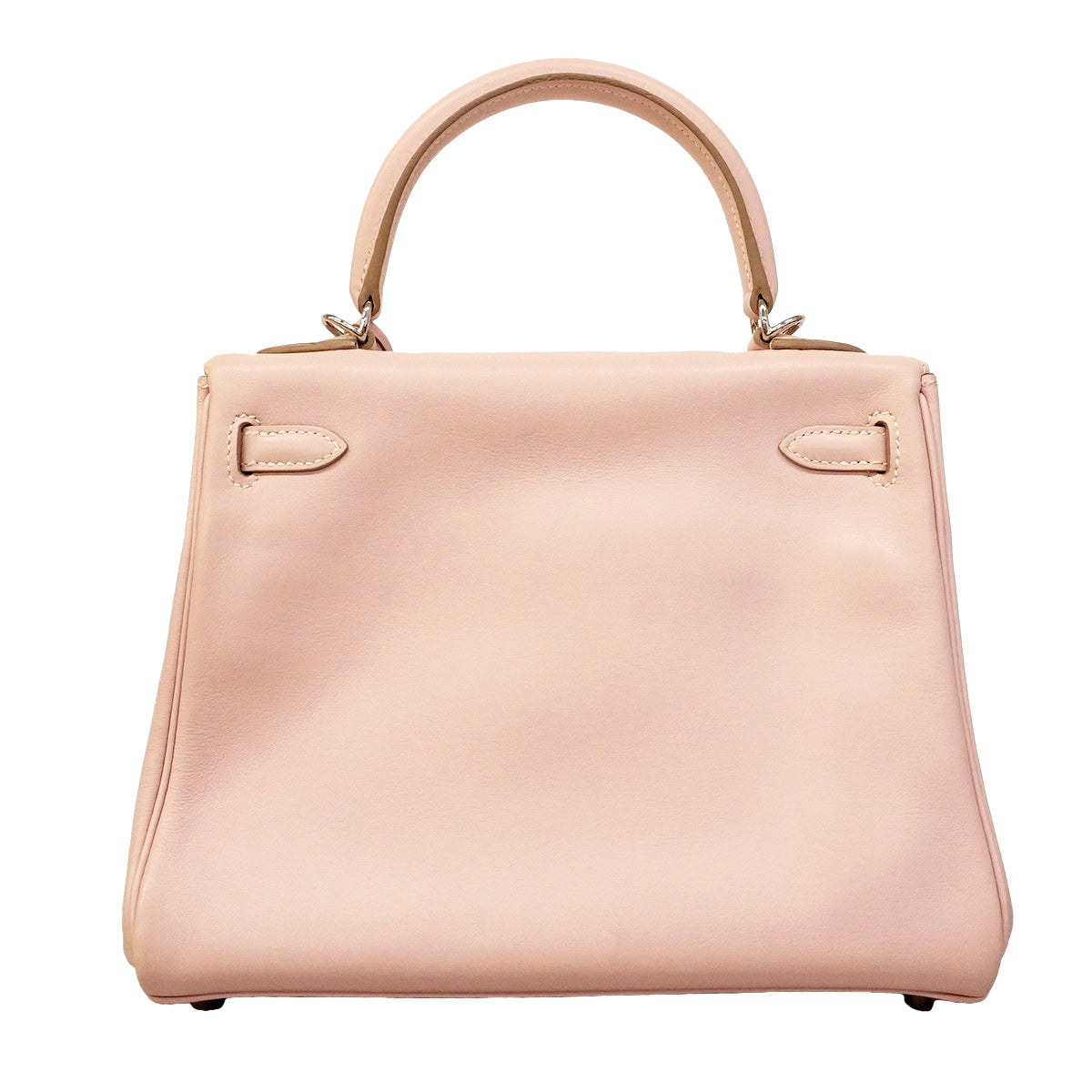 【6gd5326】エルメス ハンドバッグ ケリー25 スイフト ローズトラジェ シルバー金具 □L刻印 2wayバッグ【中古】レディース
