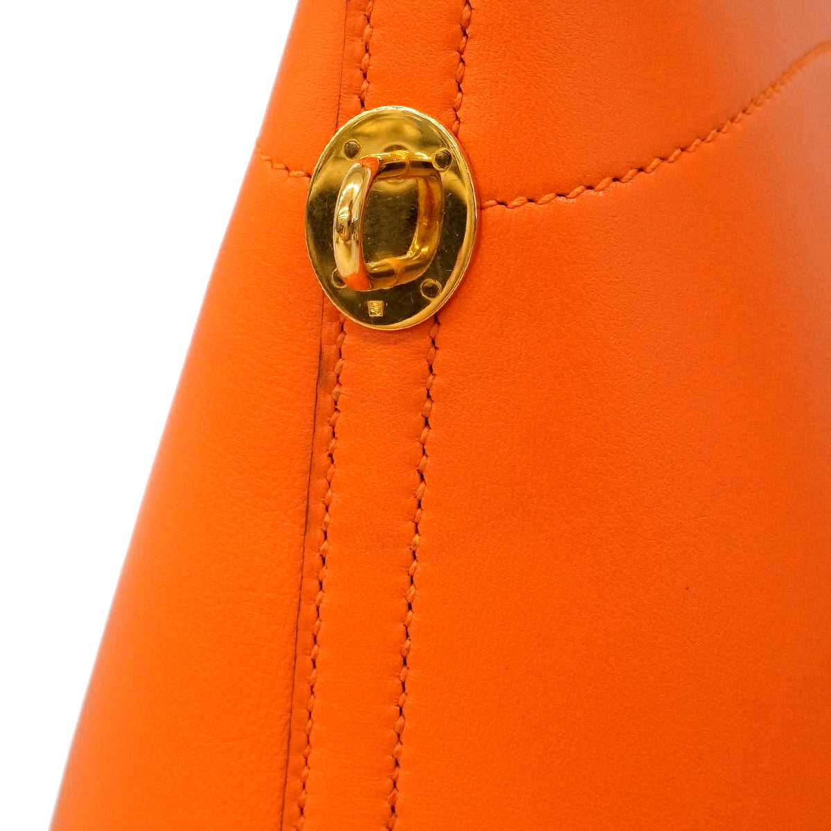 【6gd5328】エルメス ハンドバッグ ボリード35 スイフト オレンジ ゴールド金具 □B刻印 2wayバッグ【中古】レディース