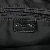 【6gd5329】クリスチャンディオール ハンドバッグ トロッター キャンバス ブラック シルバー金具【中古】レディース