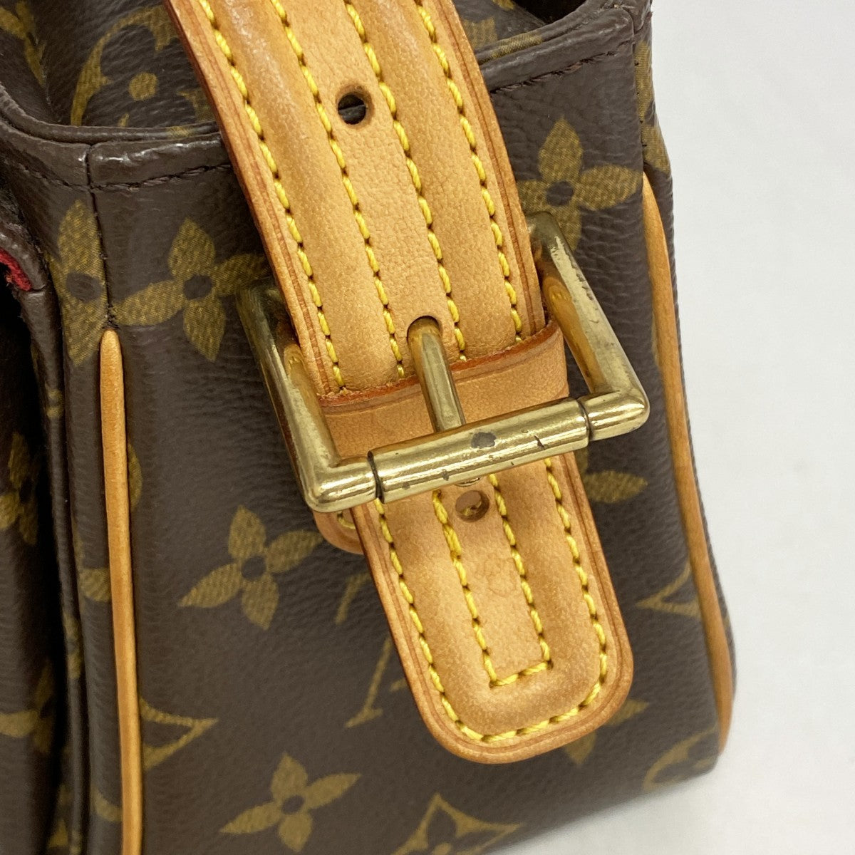 【6gd5331】ルイヴィトン ショルダーバッグ モノグラム ヴィバシテMM M51164 ブラウン【中古】レディース