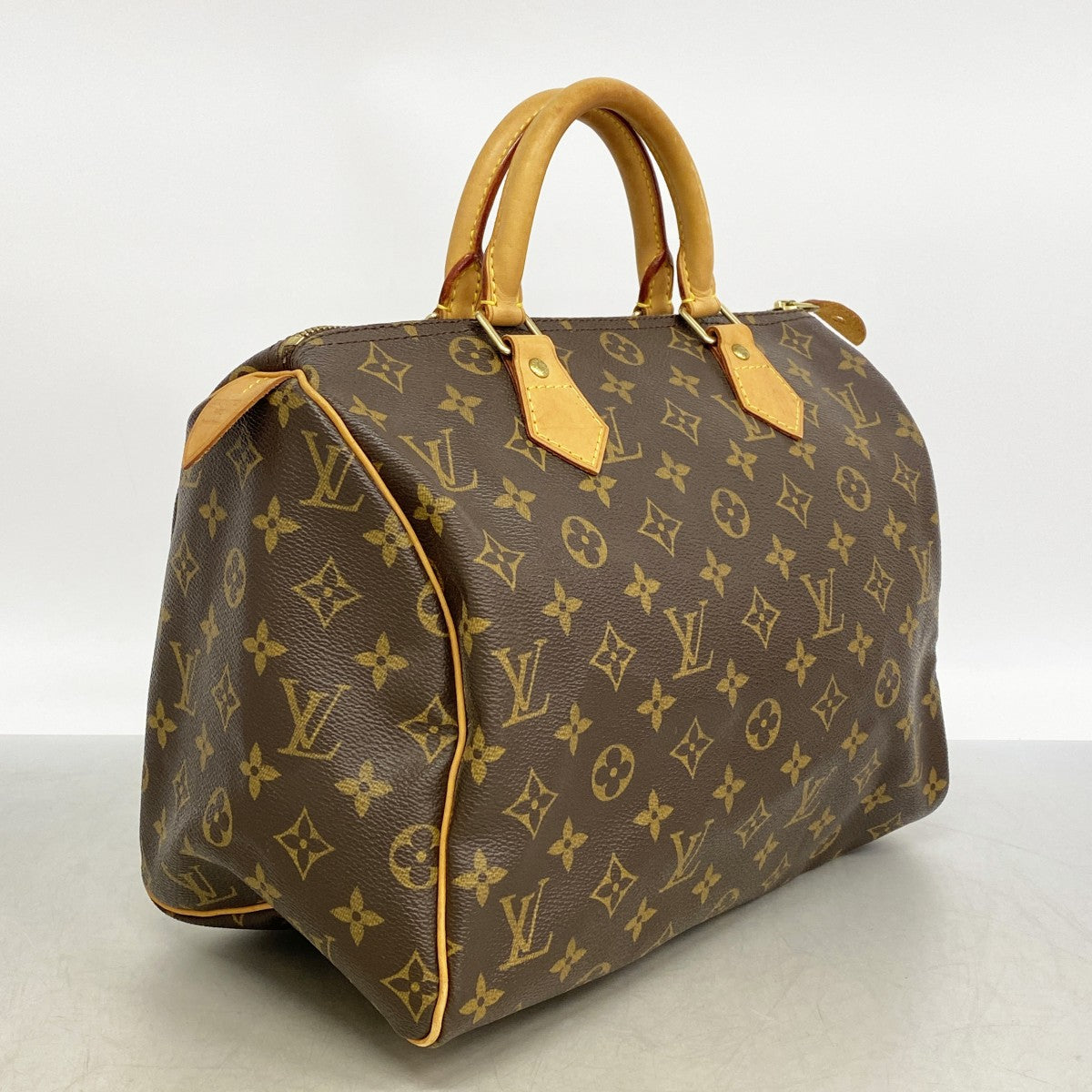 【6gd5333】ルイヴィトン ハンドバッグ モノグラム スピーディ30 M41108 ブラウン【中古】レディース