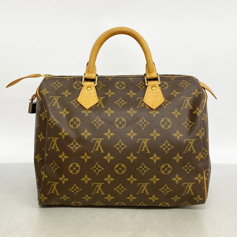 【6gd5333】ルイヴィトン ハンドバッグ モノグラム スピーディ30 M41108 ブラウン【中古】レディース