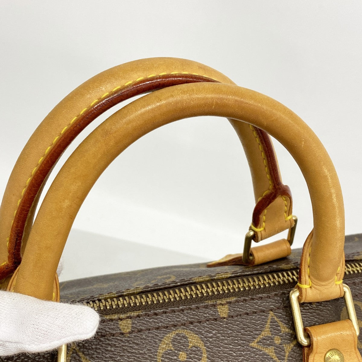 【6gd5333】ルイヴィトン ハンドバッグ モノグラム スピーディ30 M41108 ブラウン【中古】レディース