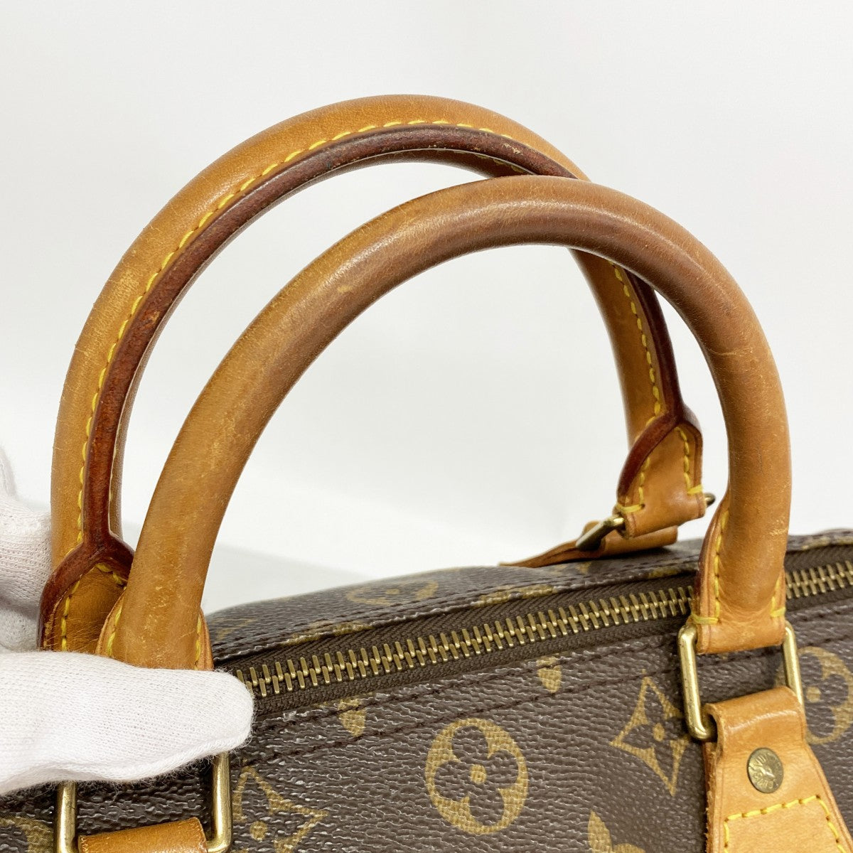 【6gd5334】ルイヴィトン ハンドバッグ モノグラム スピーディ30 M41108 ブラウン【中古】レディース