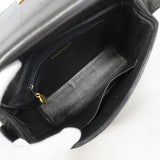 【6gd5340】シャネル ショルダーバッグ マトラッセ ラムスキン ブラック ゴールド金具【中古】レディース