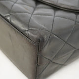 【6gd5340】シャネル ショルダーバッグ マトラッセ ラムスキン ブラック ゴールド金具【中古】レディース