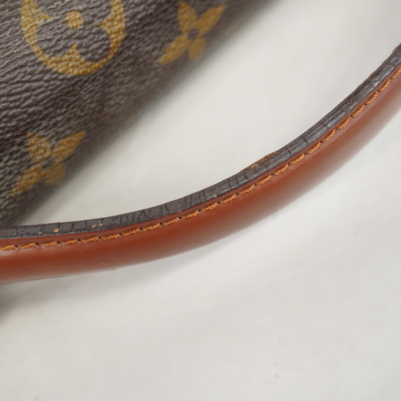 【6gd5341】ルイヴィトン ハンドバッグ モノグラム モンソー28 M51185 ブラウン 2wayバッグ【中古】レディース