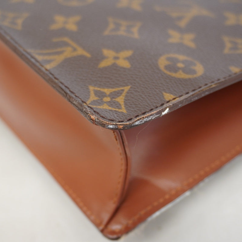【6gd5341】ルイヴィトン ハンドバッグ モノグラム モンソー28 M51185 ブラウン 2wayバッグ【中古】レディース