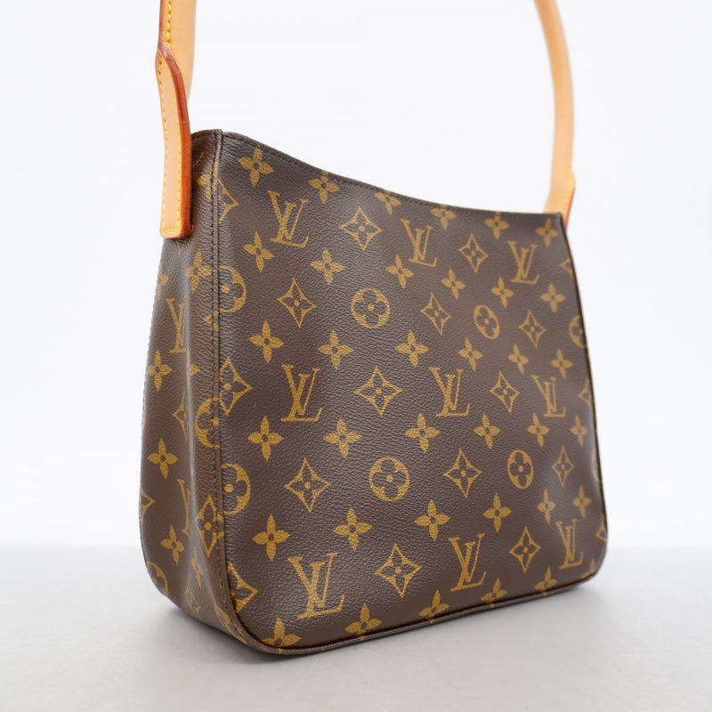 【6gd5342】ルイヴィトン ショルダーバッグ モノグラム ルーピングMM M51146 ブラウン【中古】レディース