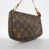 【6gd5346】ルイヴィトン ポーチ モノグラム ポシェットアクセソワール M51980 ブラウン【中古】レディース