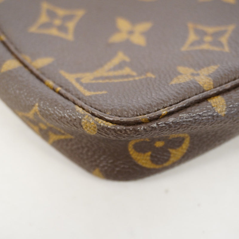 【6gd5346】ルイヴィトン ポーチ モノグラム ポシェットアクセソワール M51980 ブラウン【中古】レディース