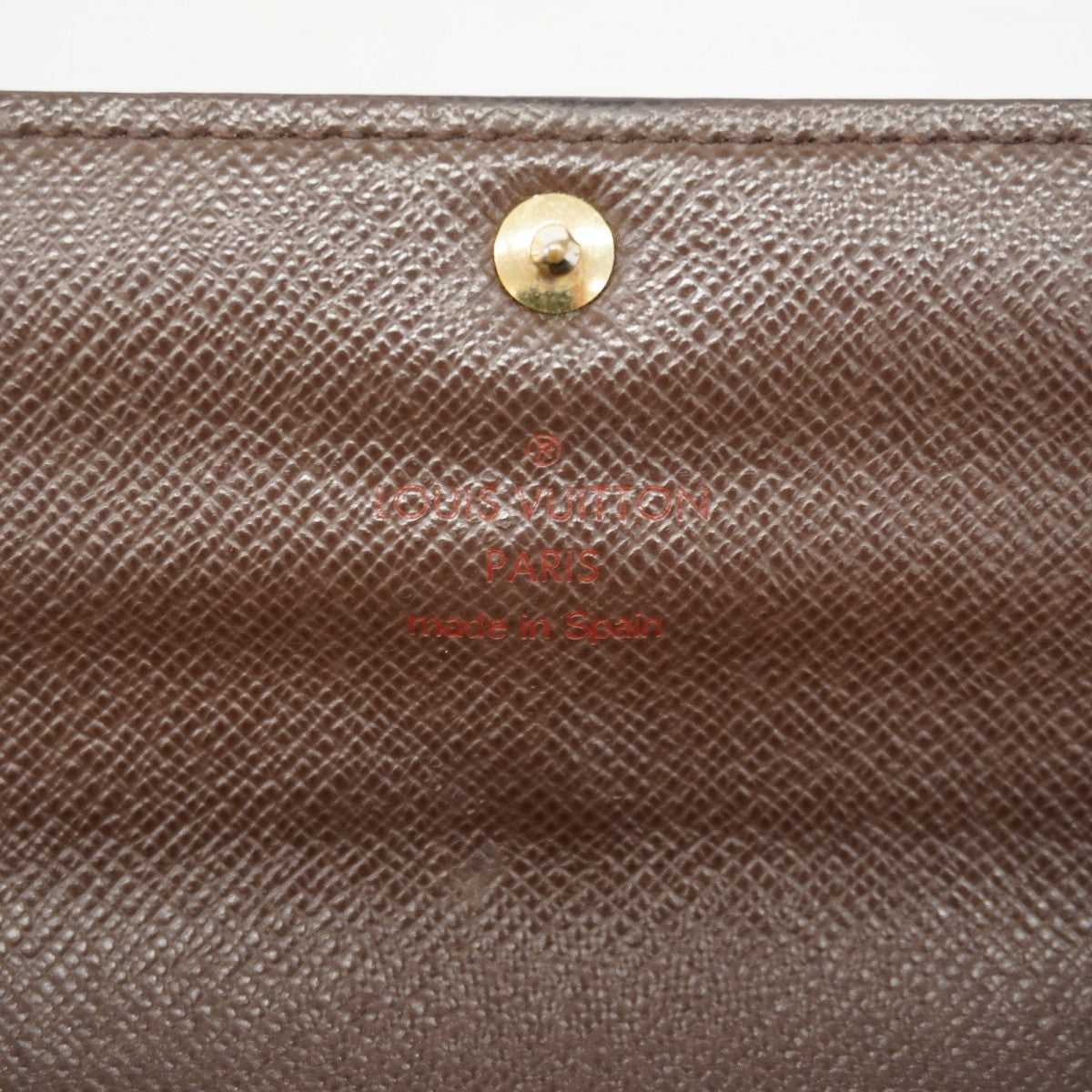 【6gd5347】ルイヴィトン 長財布 ダミエ ポルトフォイユサラ N61734 エベヌ【中古】レディース